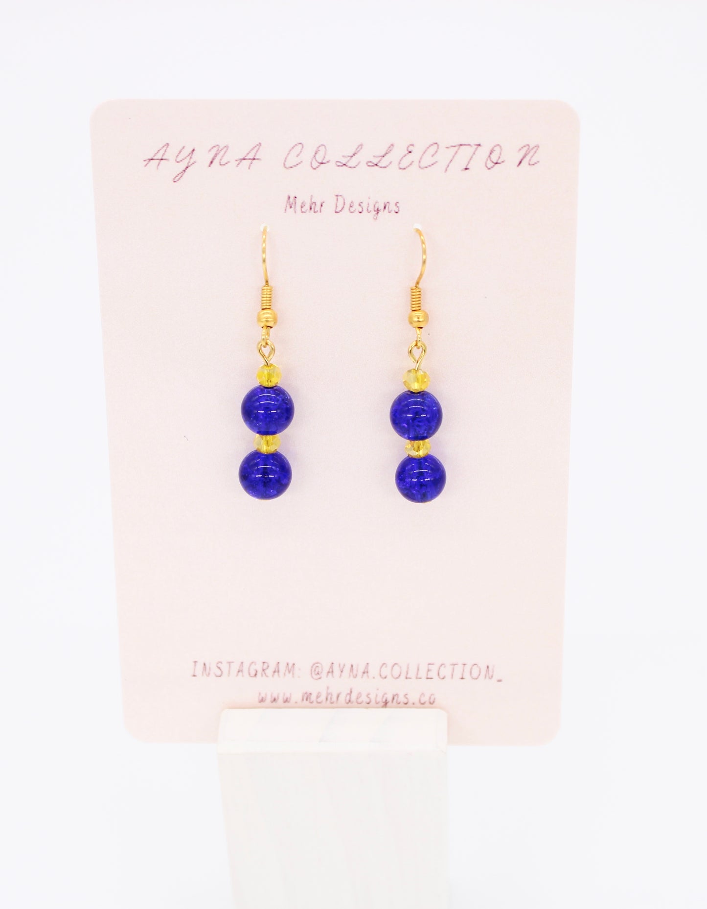 Blue Mar Stacked Earrings