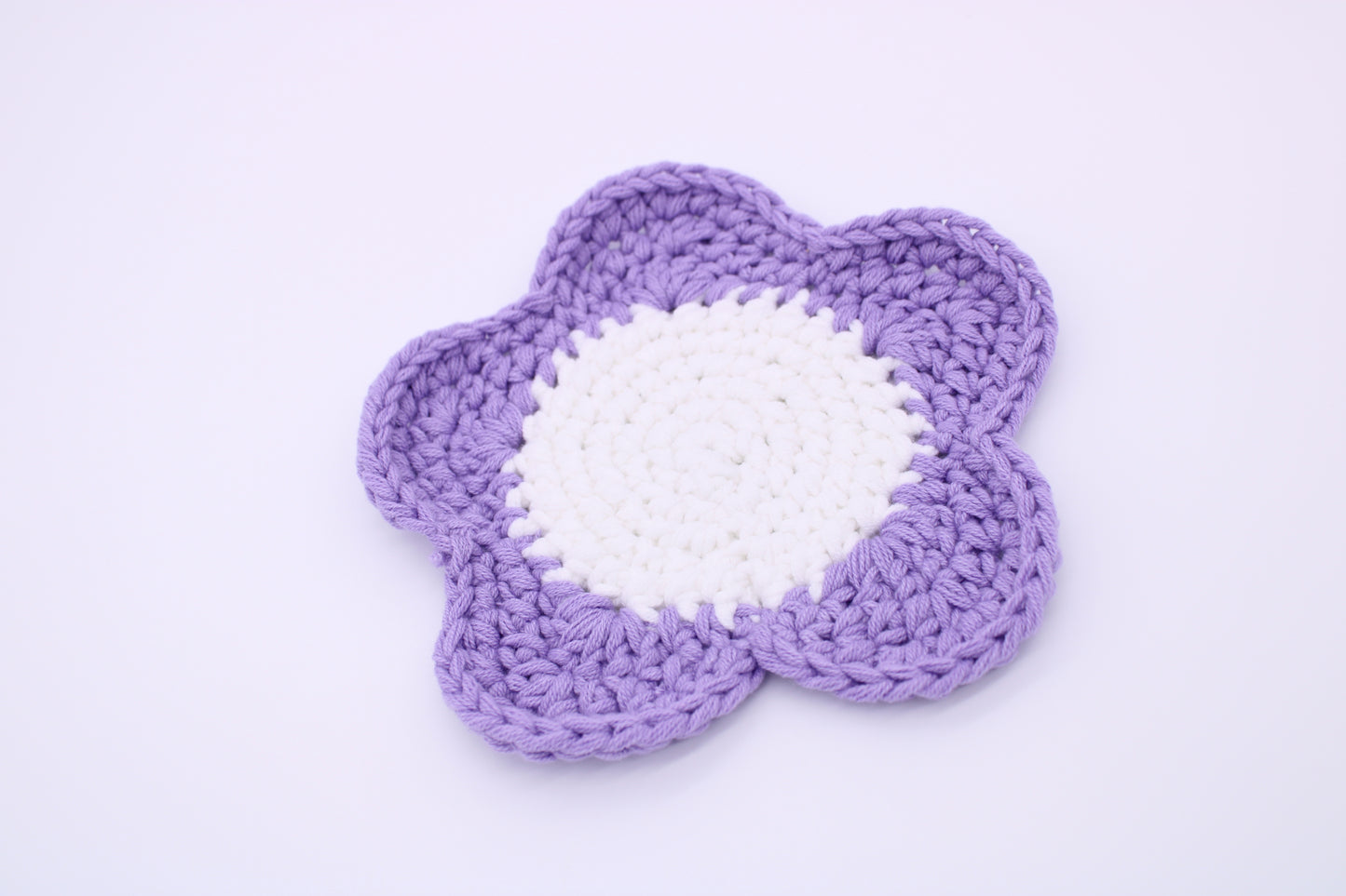 Purple/White Flower Coaster