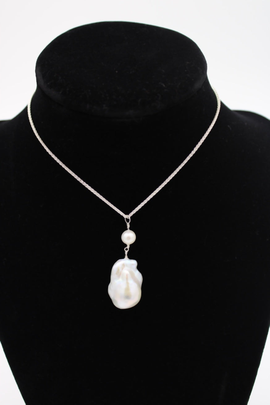 White Baroque Locket (Just the Locket)