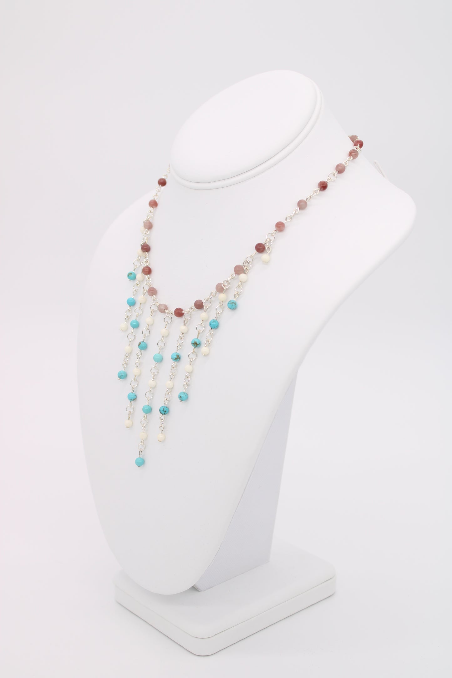 Turquoise Drop Necklace & Earring Set