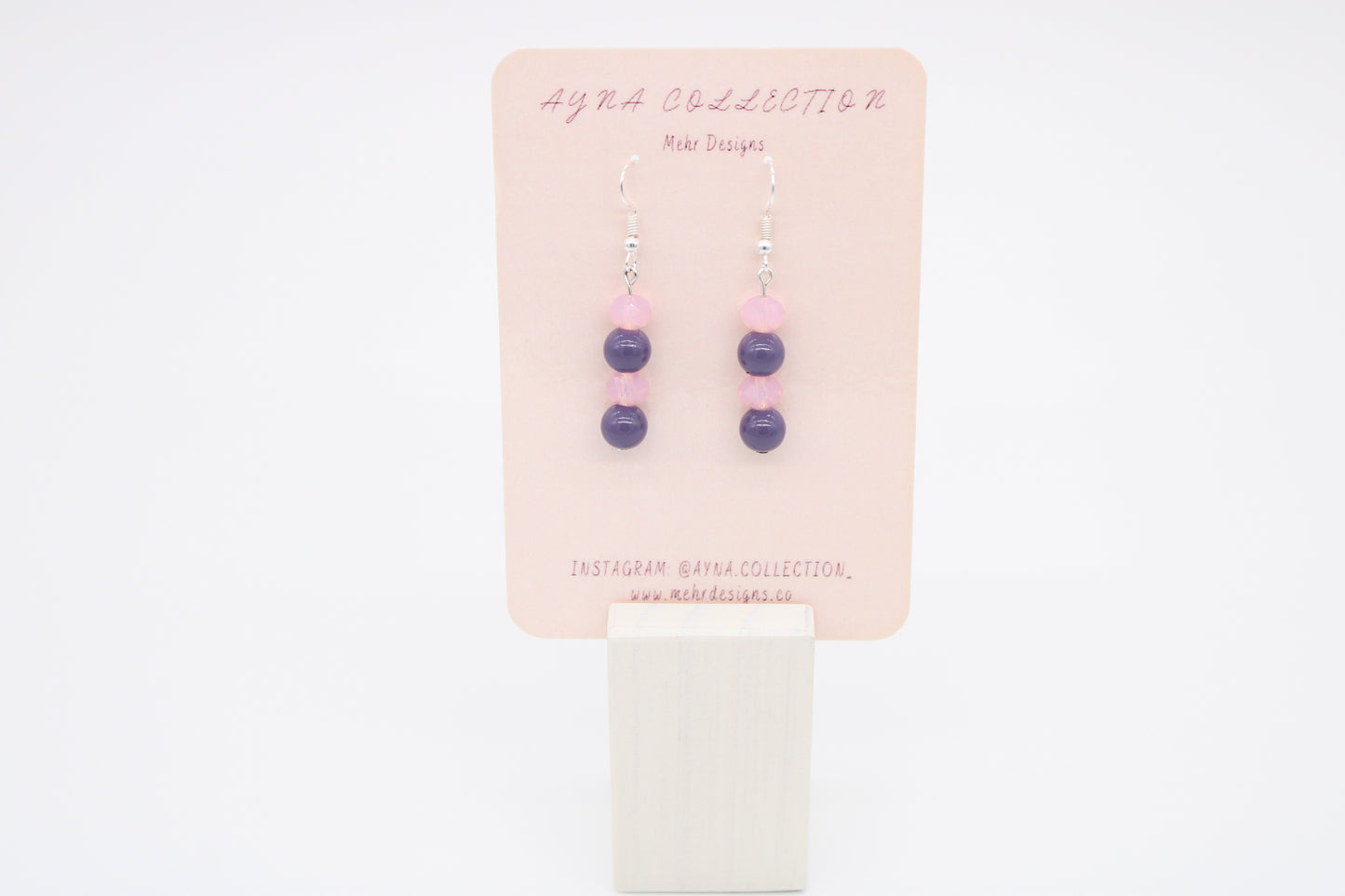 Berry Pop Purple Earring