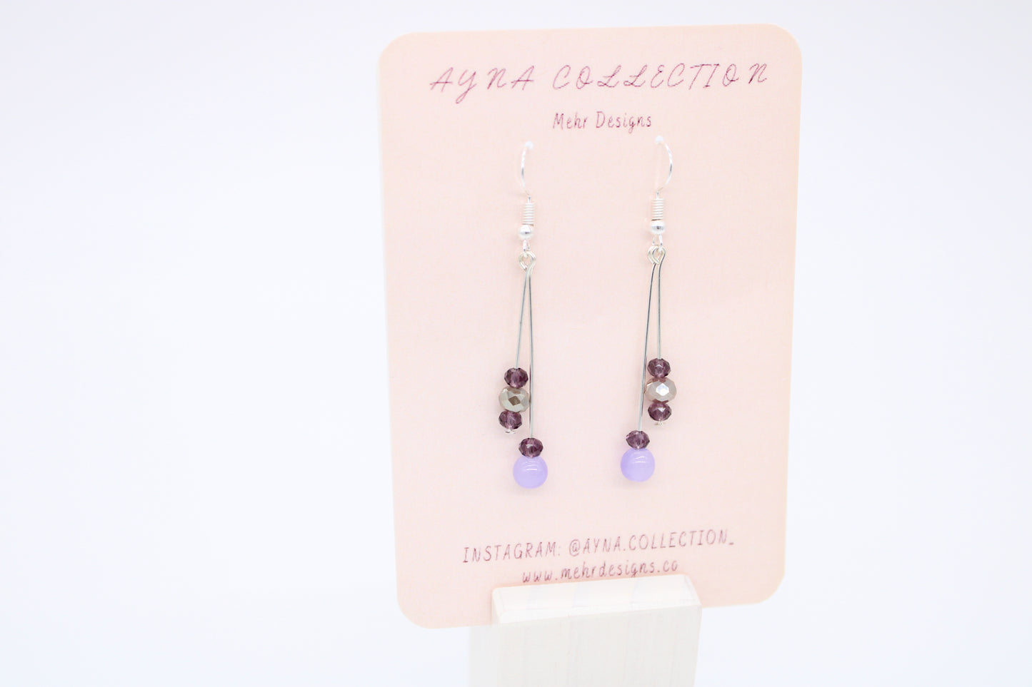 Lavender Sprinkles Earring