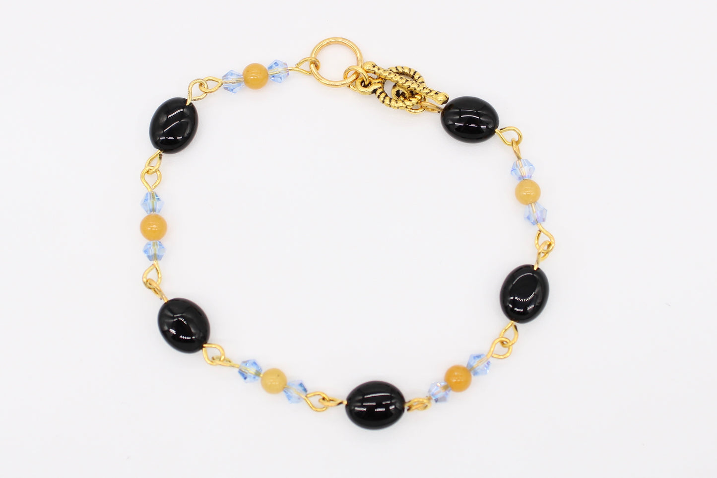 Jade & Onyx Bracelet