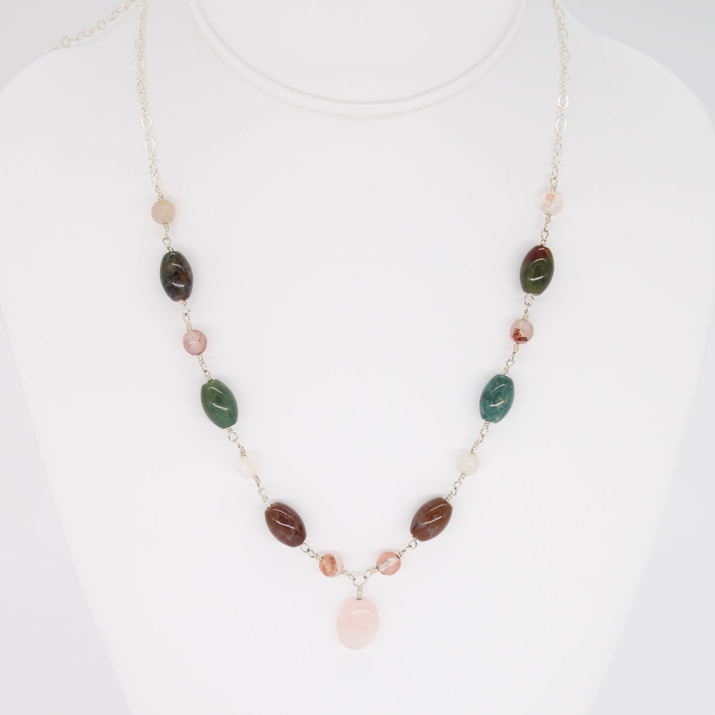 Oval Drop Necklace