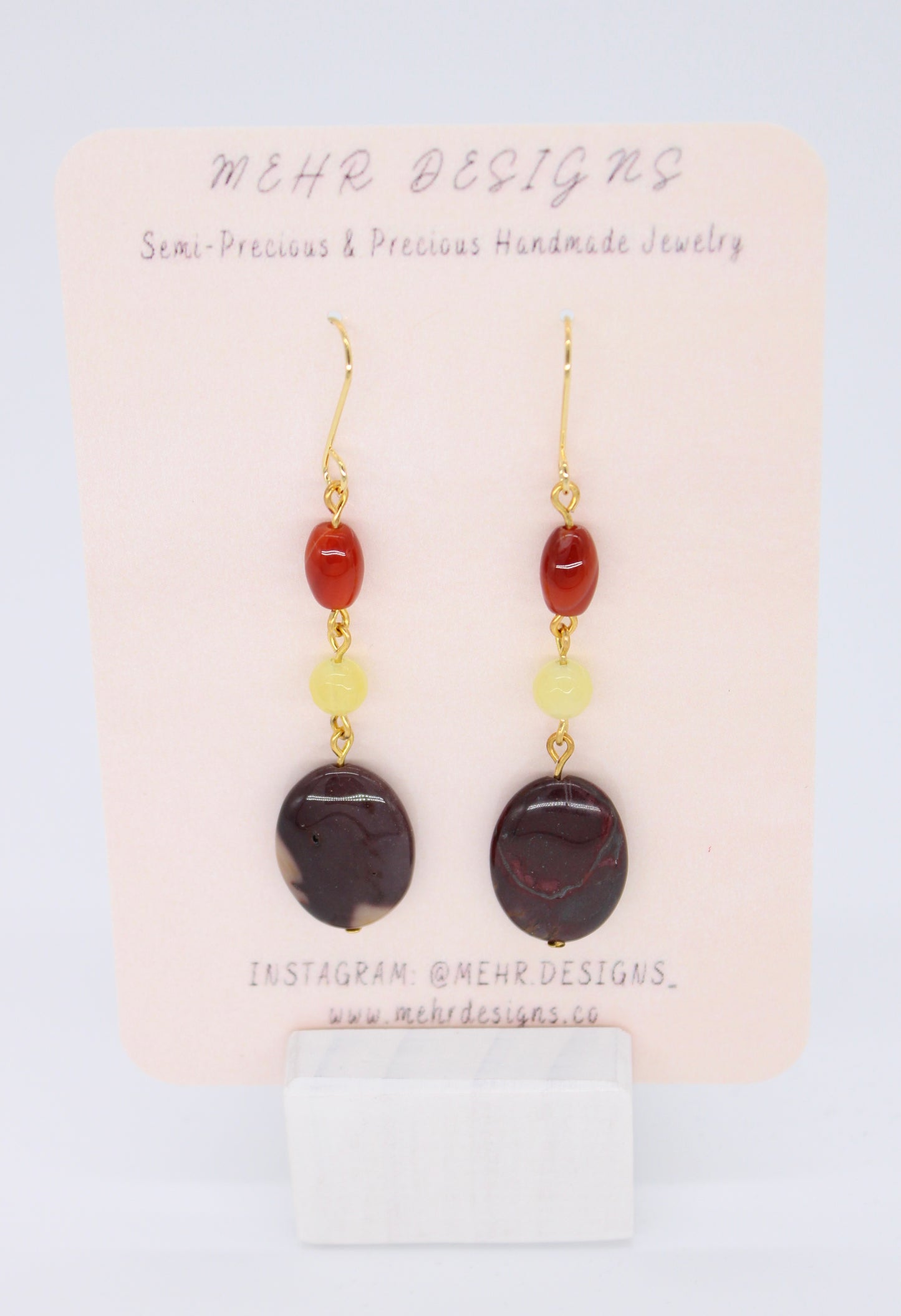 Mookaite Earrings