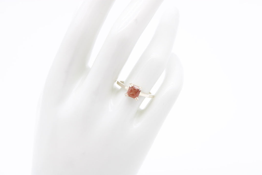 Sunstone Princess Ring