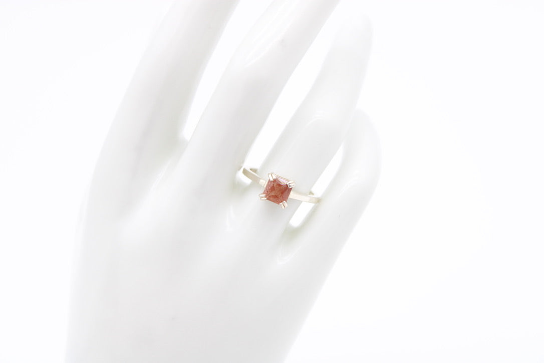 Sunstone Princess Ring