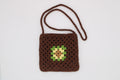 Brown Sunflower Purse w/Liner