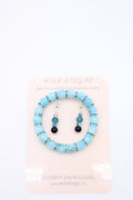 Aqua Bracelet & Earrings