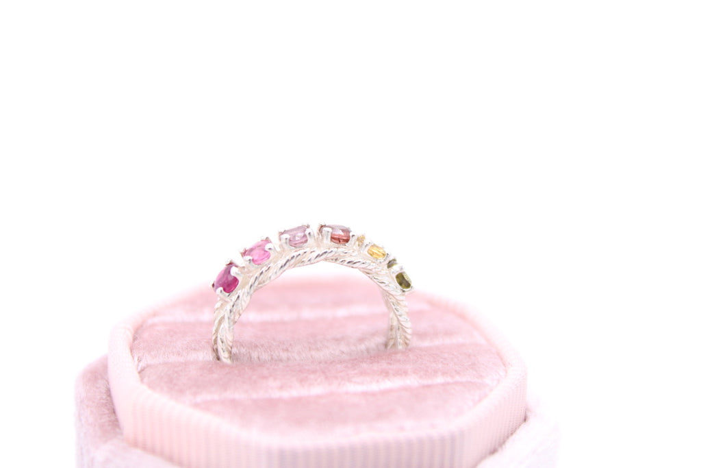 Multi-Color Tourmaline Band