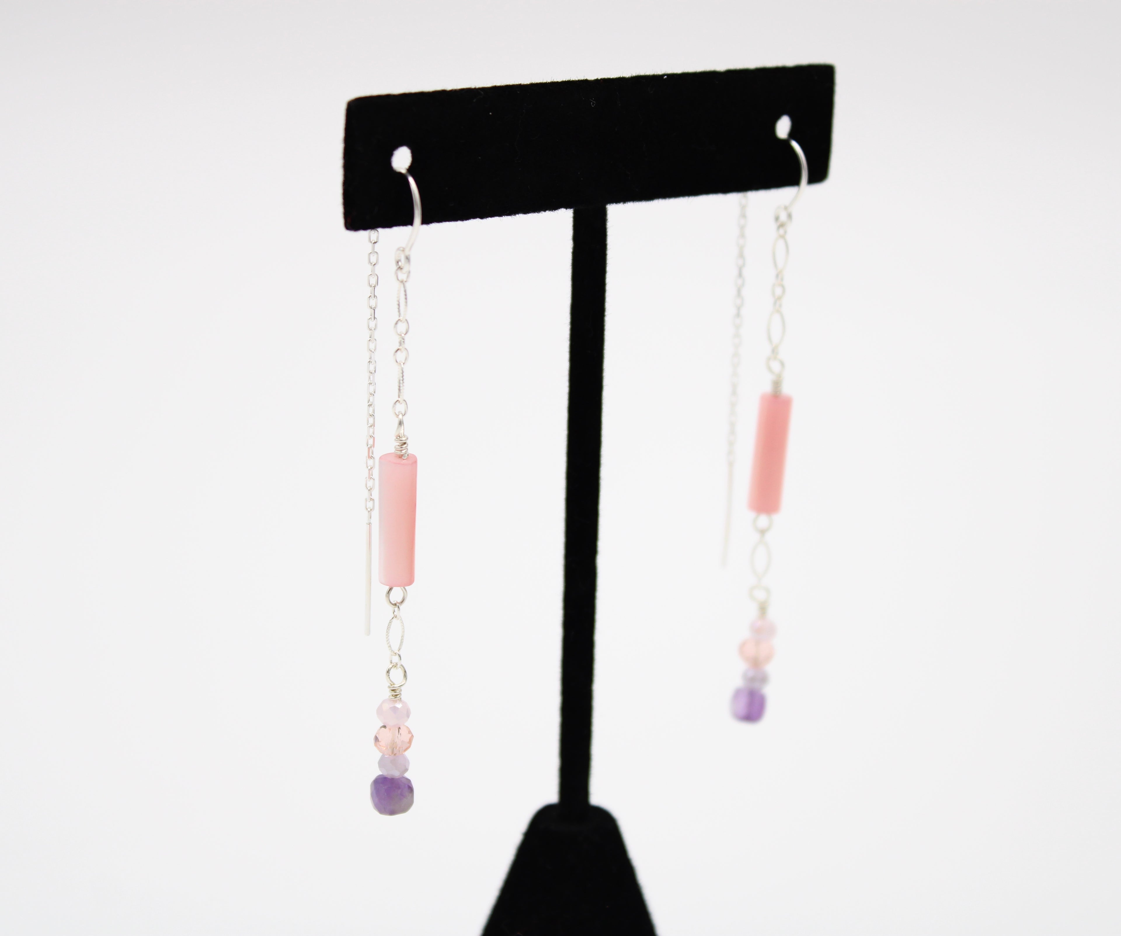 Rosette Threader Earrings