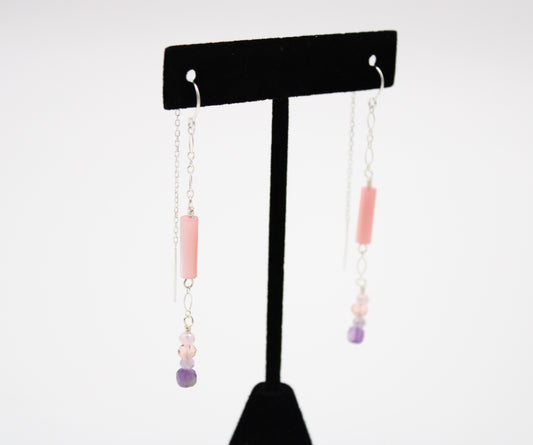 Rosette Threader Earrings