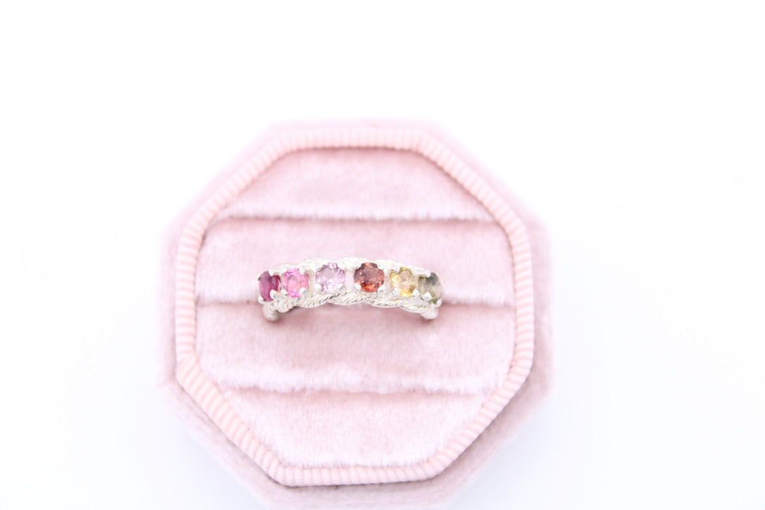 Multi-Color Tourmaline Band