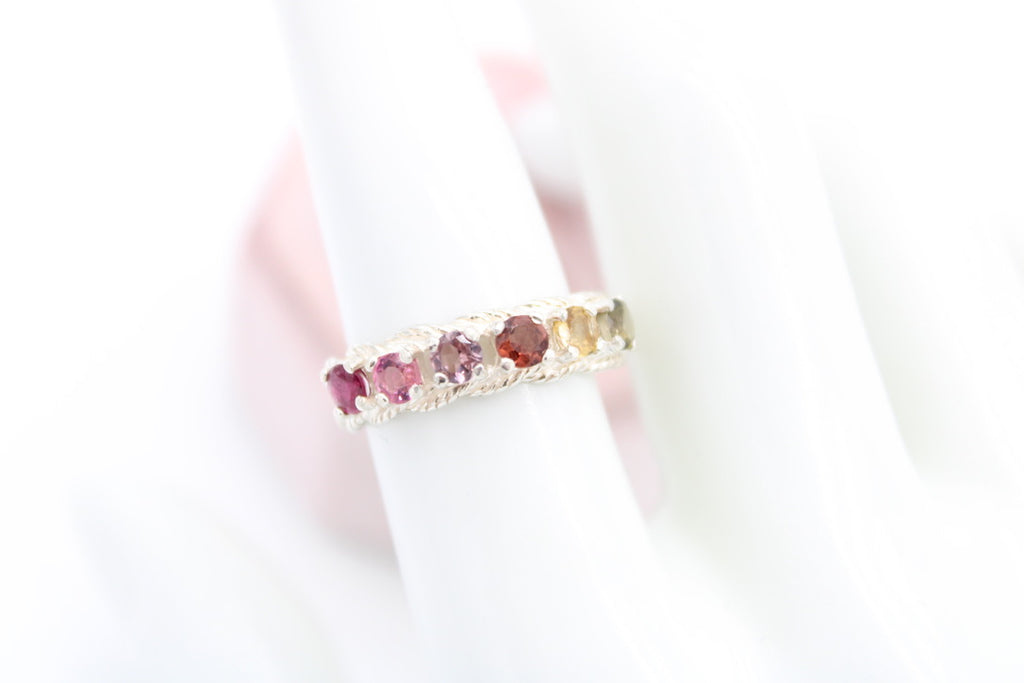 Multi-Color Tourmaline Band
