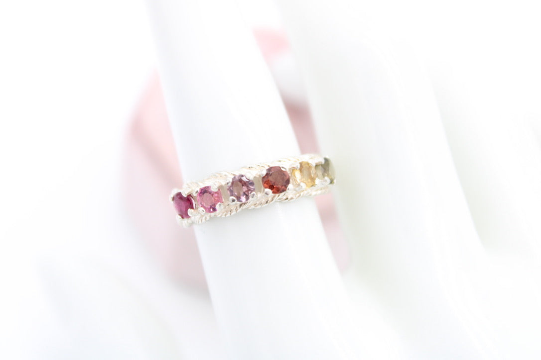 Multi-Color Tourmaline Band