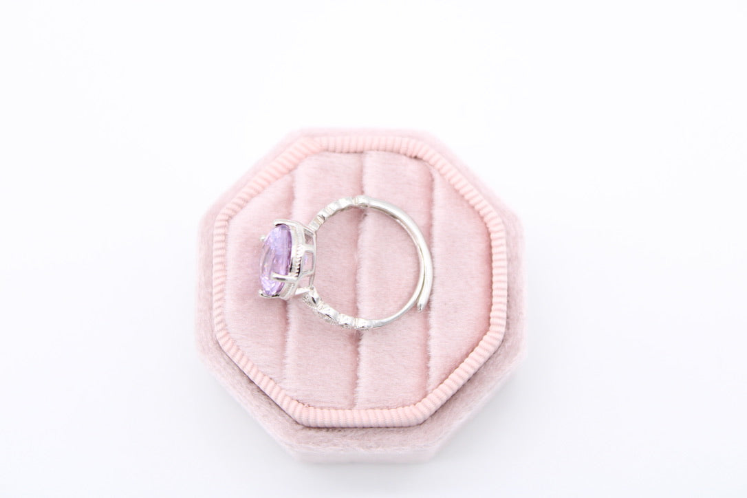 Lavender Amethyst Vine Ring
