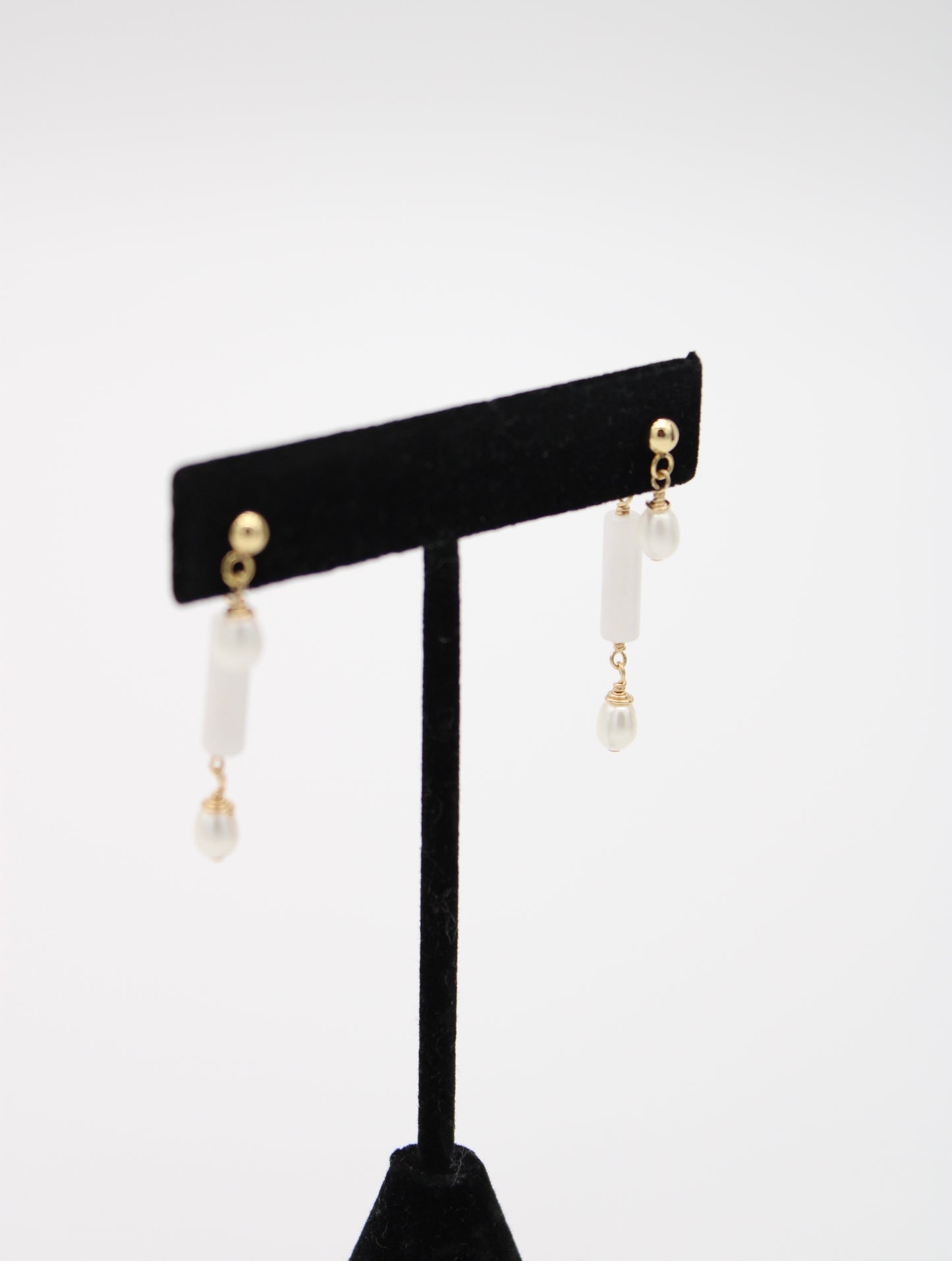Dewdrop Pearl Earrings