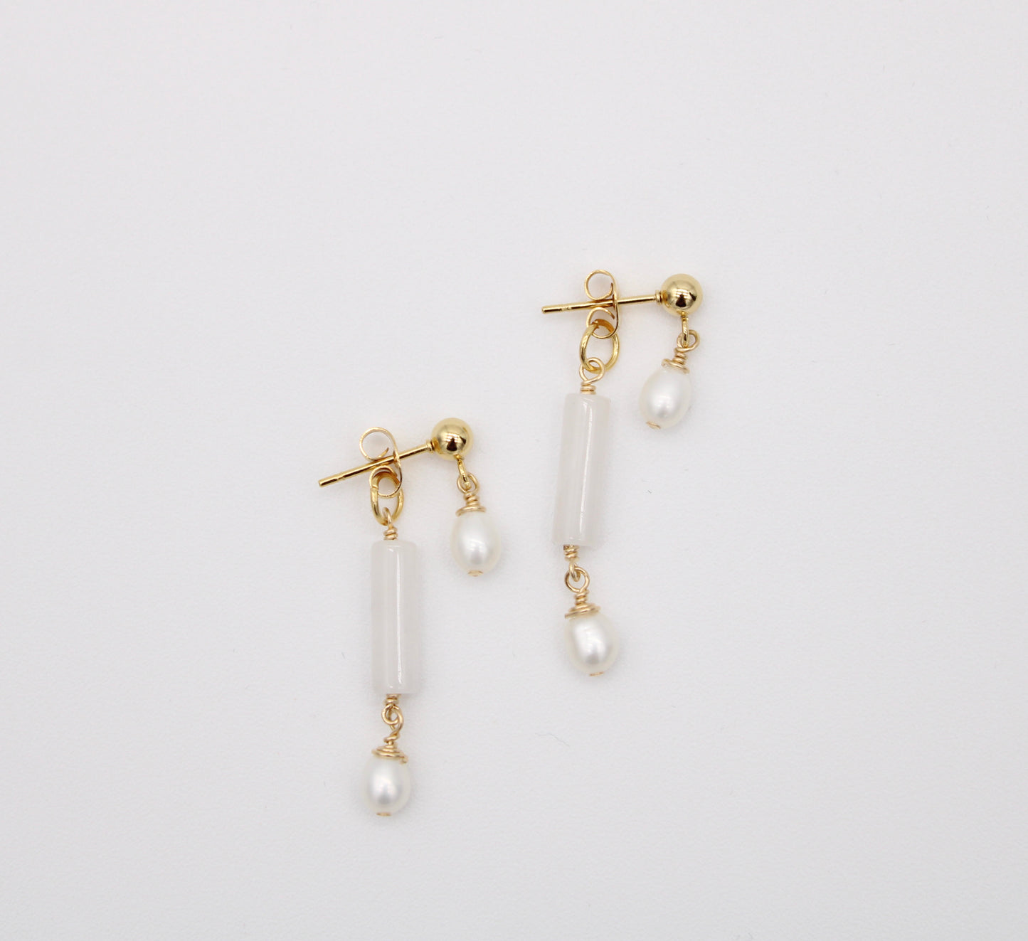 Dewdrop Pearl Earrings