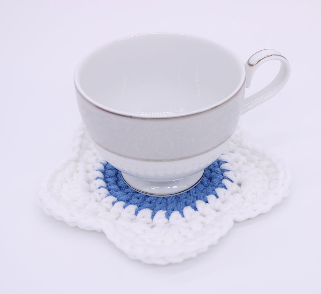Colorful Flower Coaster Set of 4