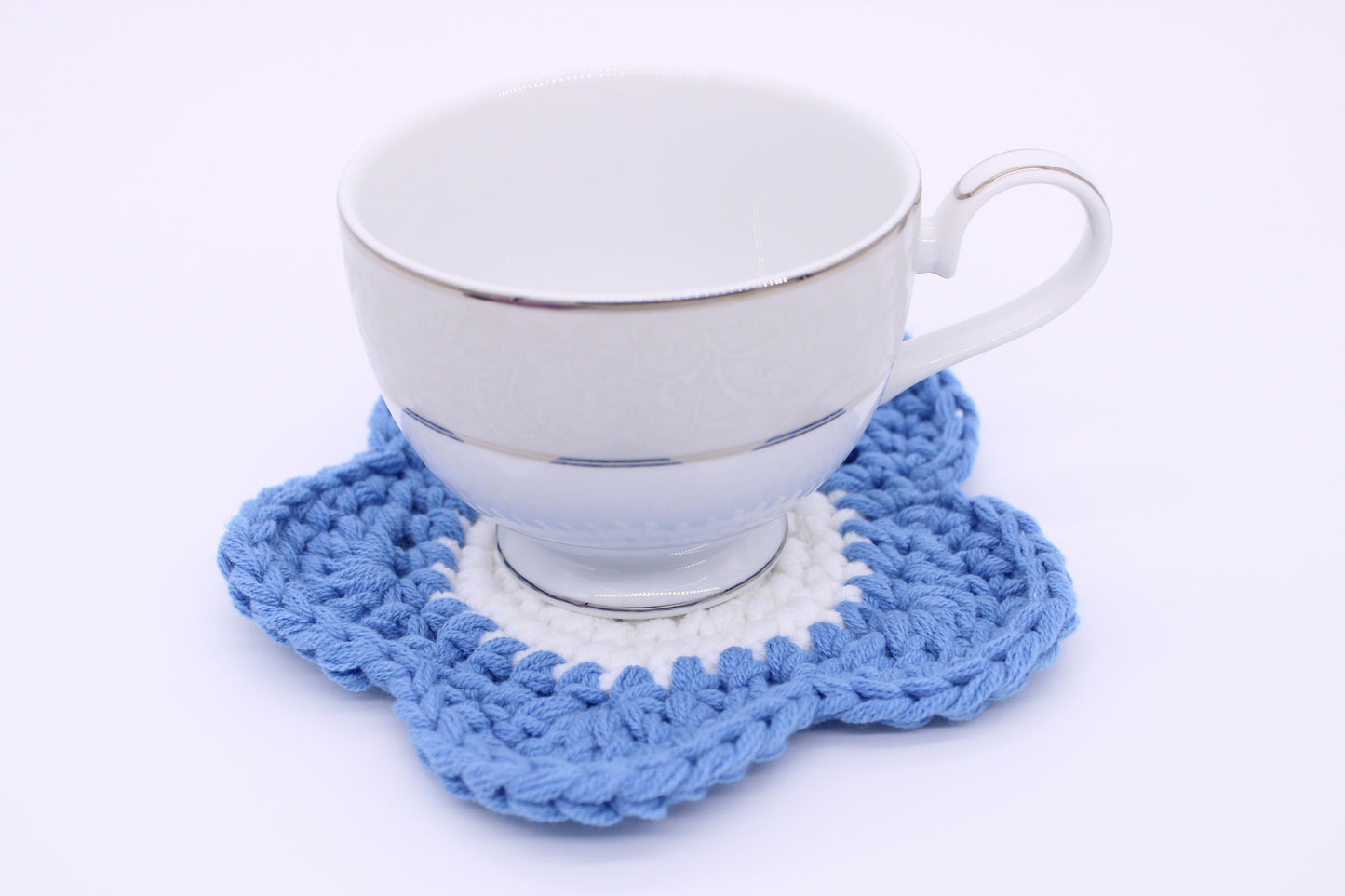 Blue Flower Coaster