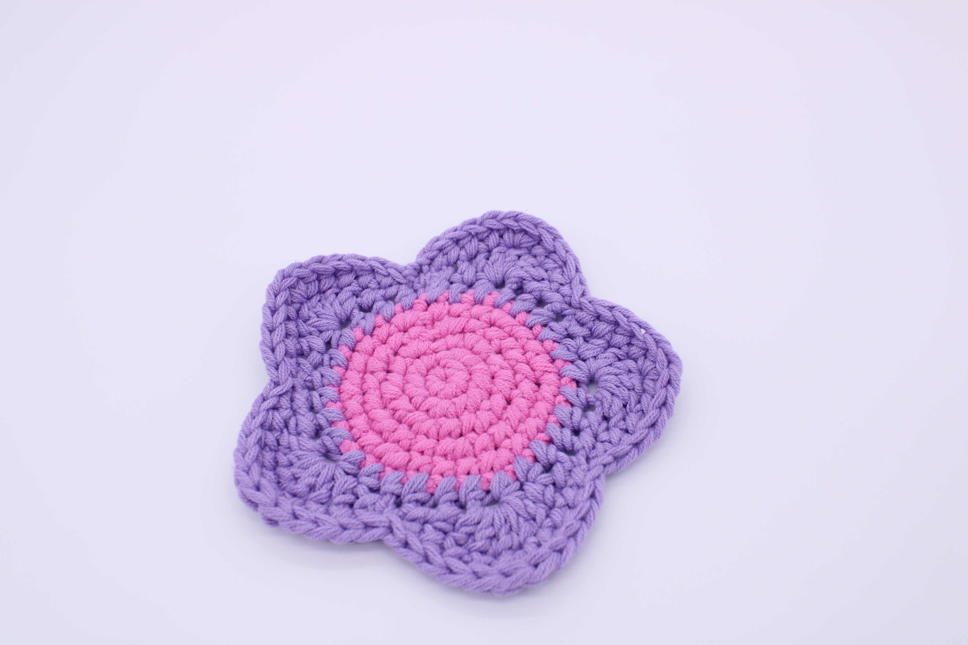 Colorful Flower Coaster Set of 4