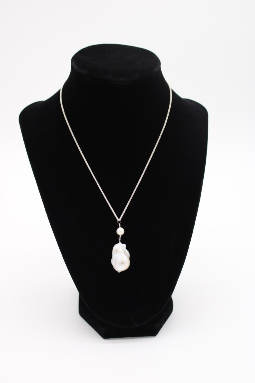 White Baroque Locket (Just the Locket)