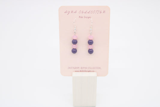 Berry Pop Purple Earring