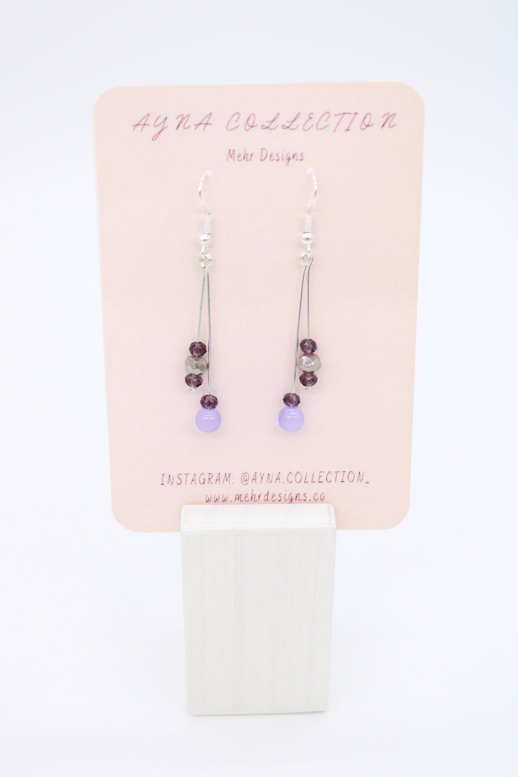 Lavender Sprinkles Earring