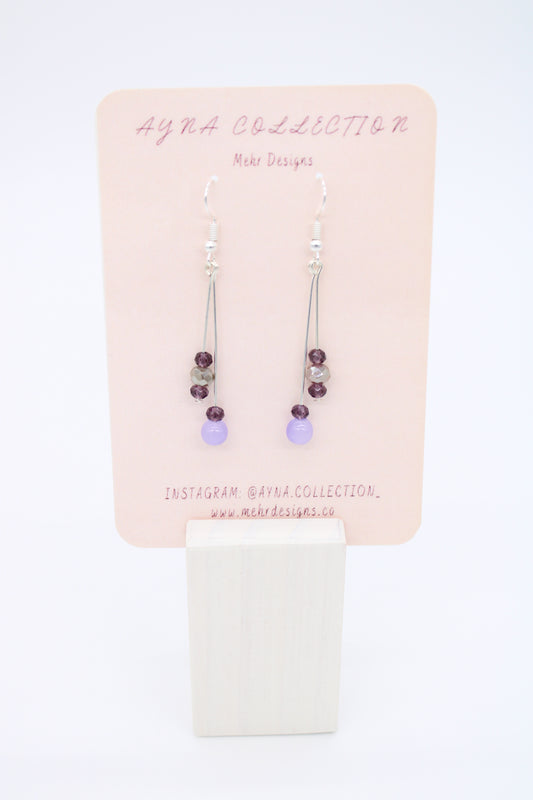Lavender Sprinkles Earring