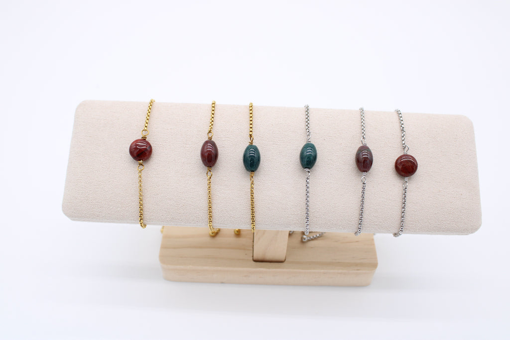 Solitaire Gem Bracelet