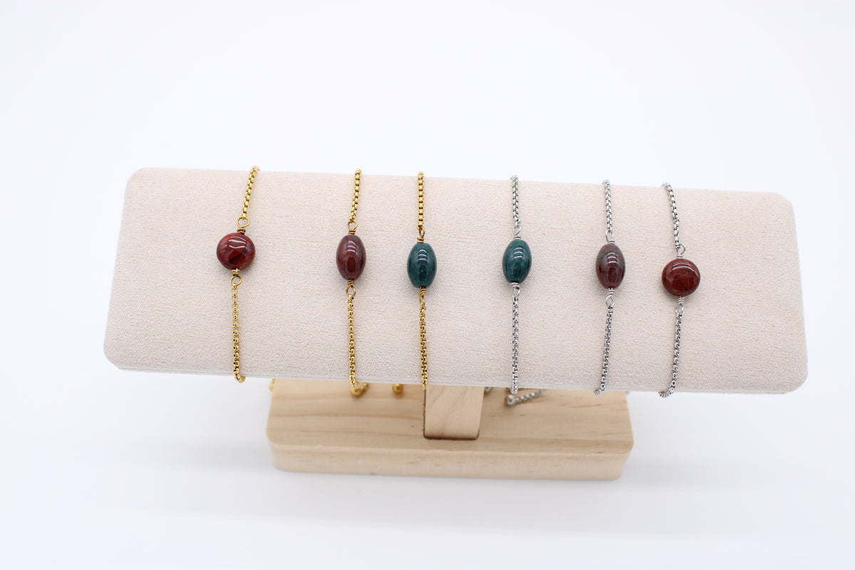 Solitaire Gem Bracelet