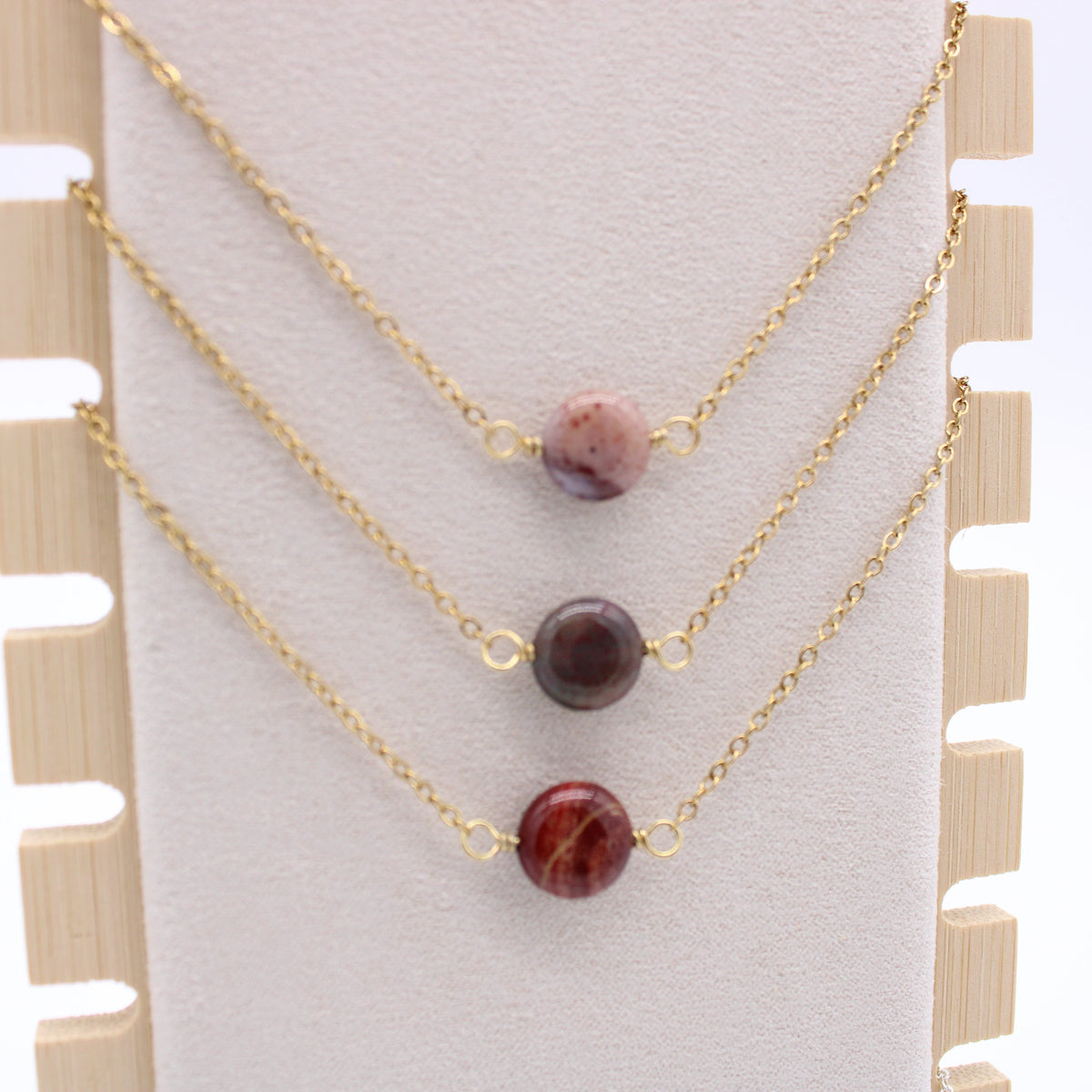 Solitaire Gem Necklace