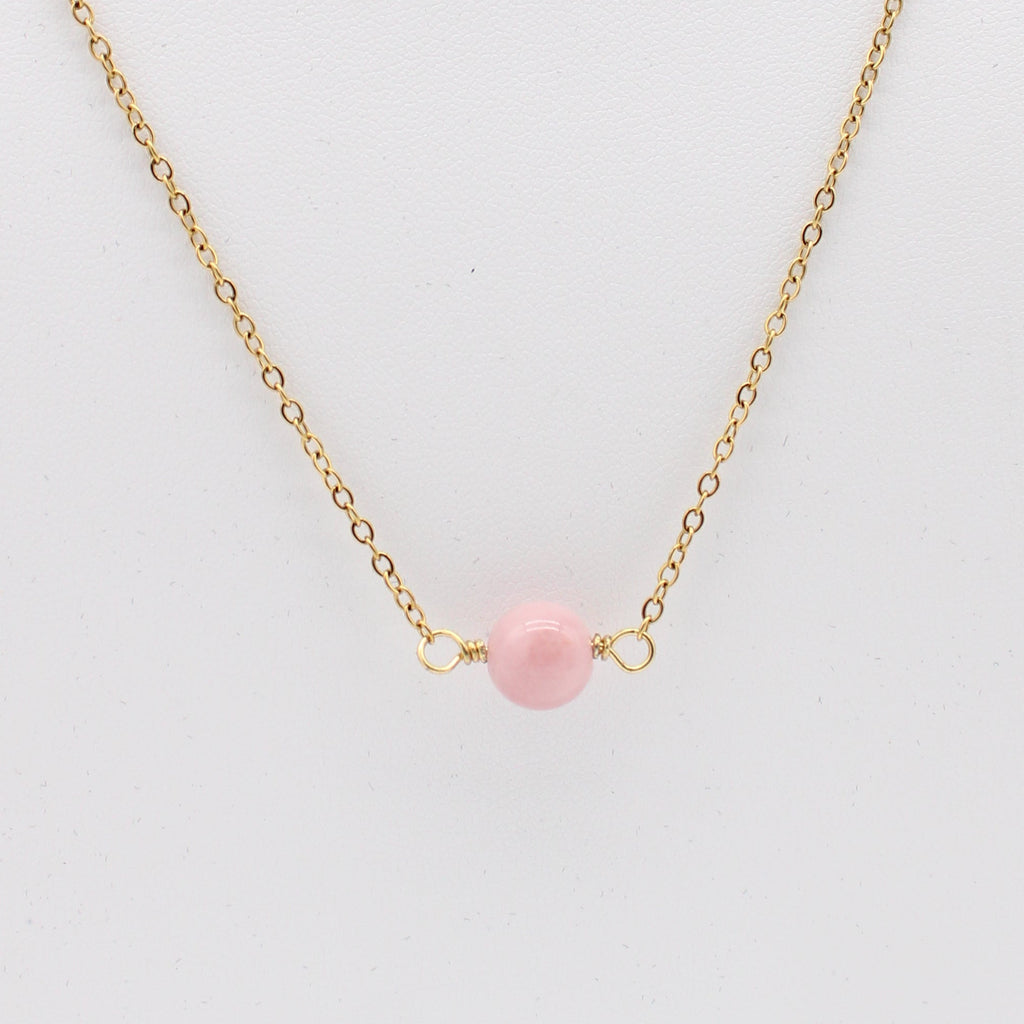 Solitaire Gem Necklace