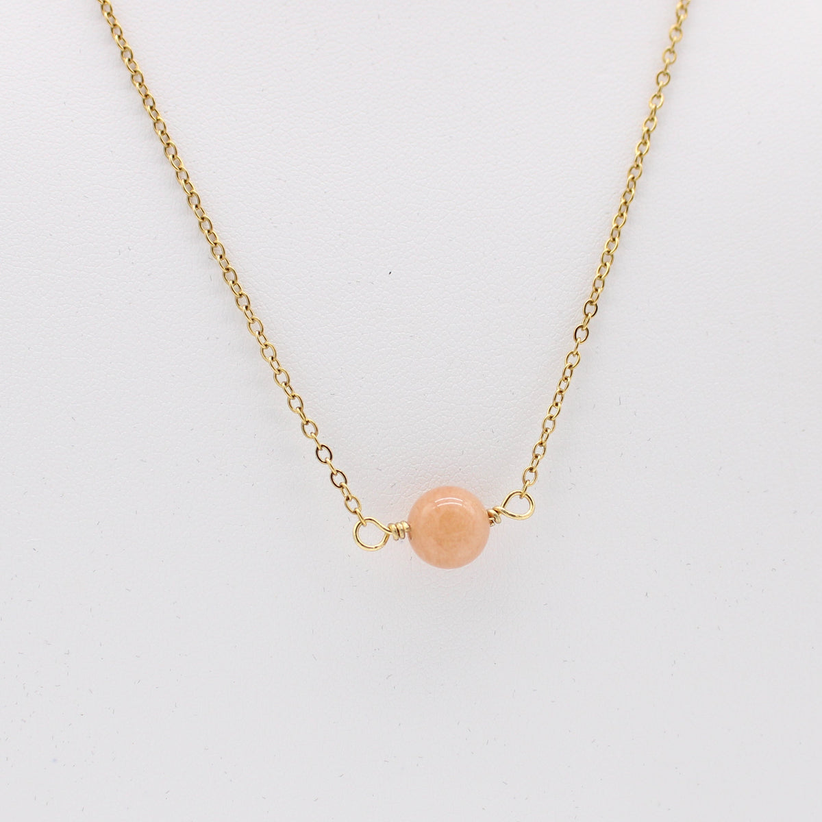 Solitaire Gem Necklace