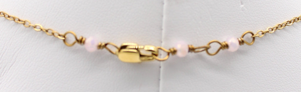 Solitaire Pearl Necklace
