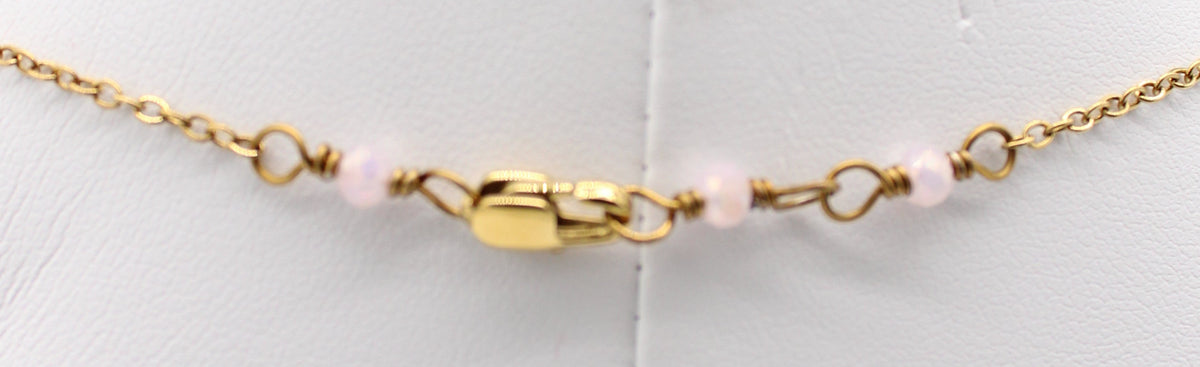 Solitaire Pearl Necklace
