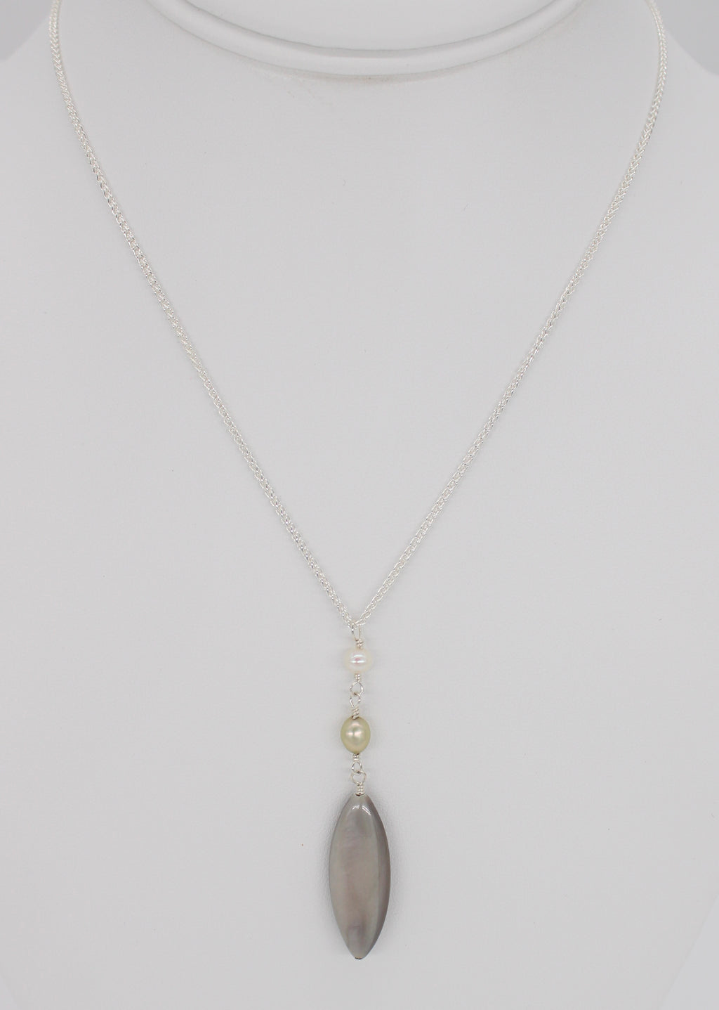 Celestial Pearl & Shell Locket (Just the Locket)
