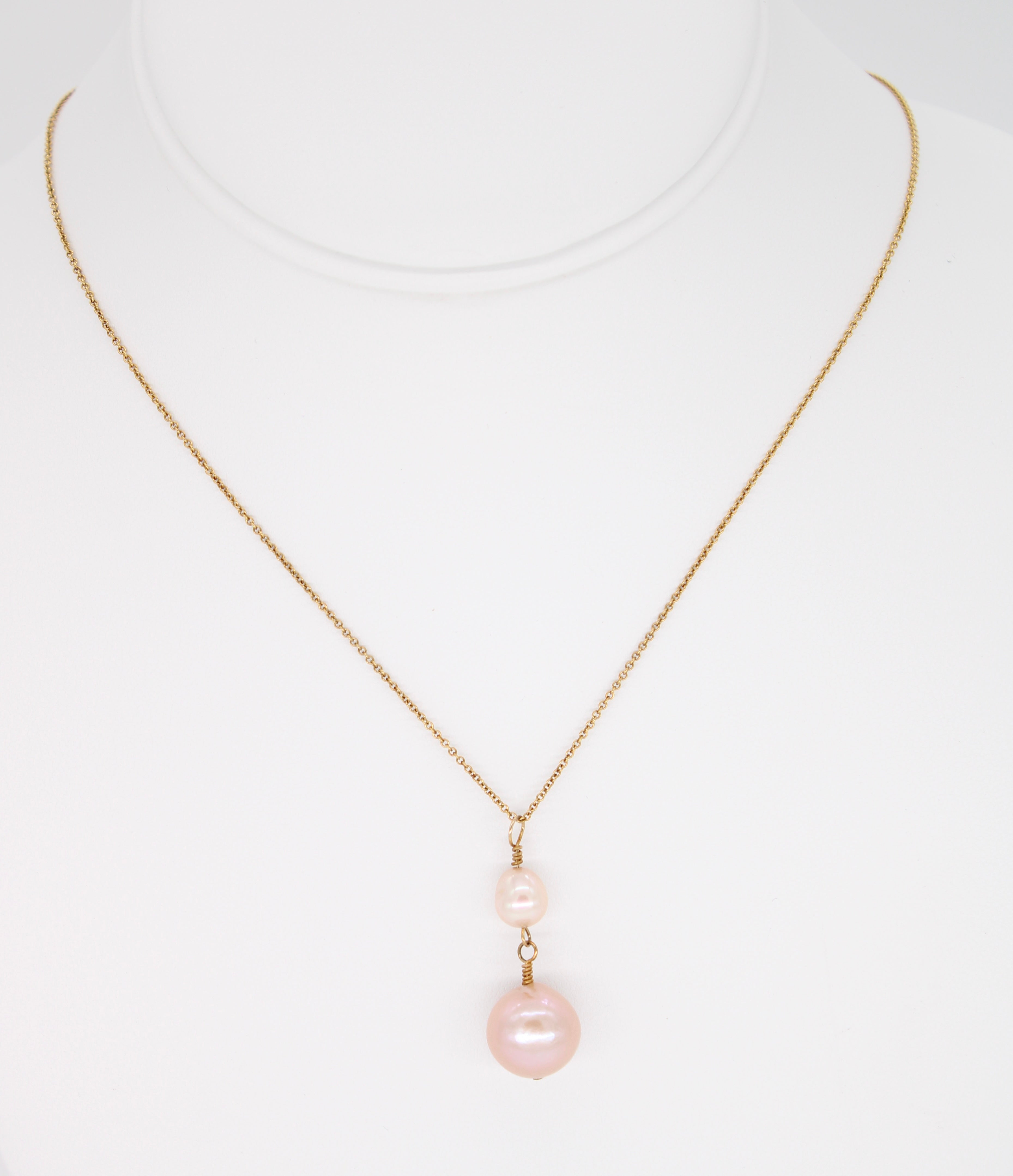 Peach Pearl Edison Locket (Just the Locket)
