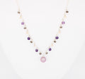 Heirloom Pearl & Quartz Necklace