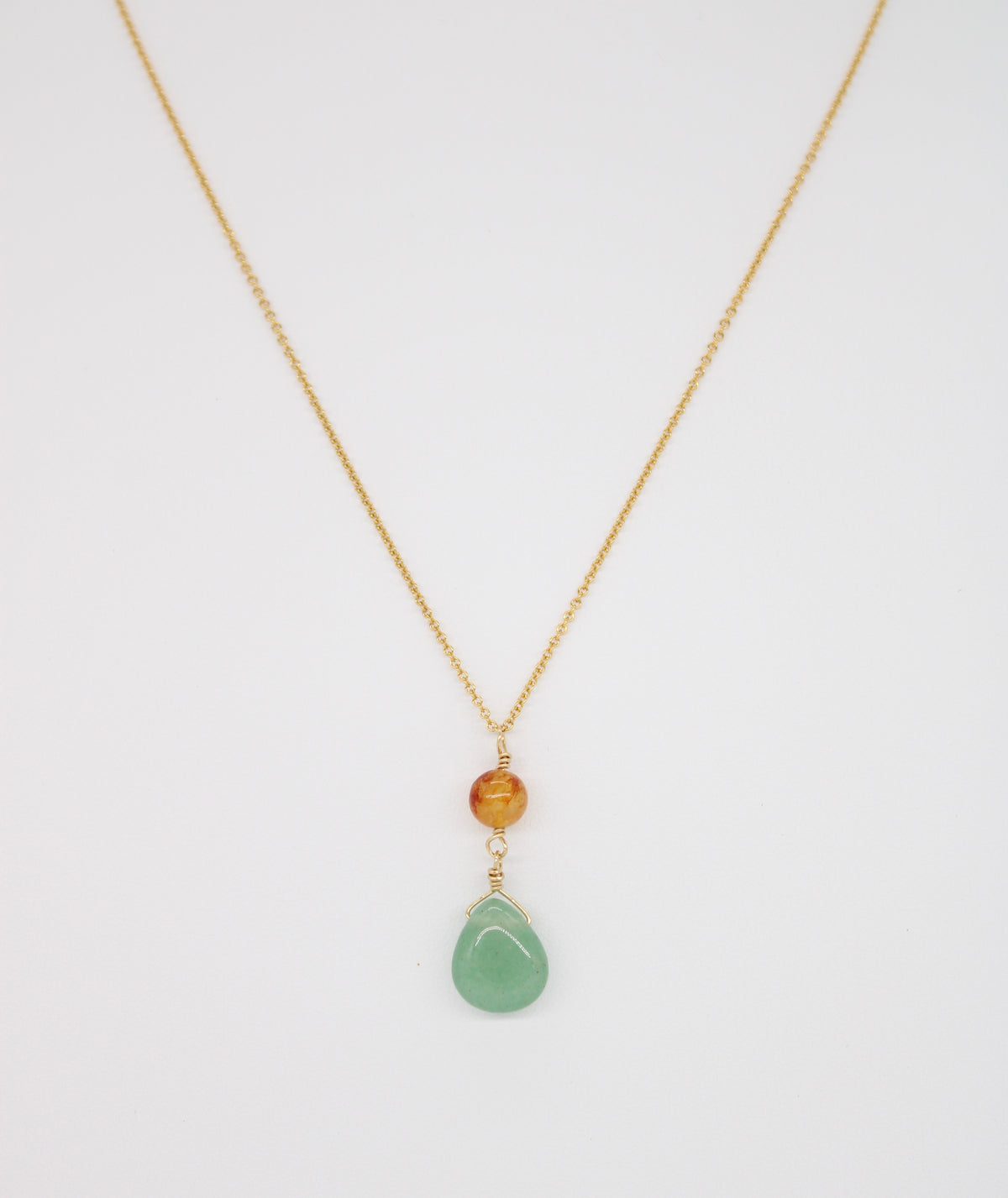 Sage Aventurine Locket (Just the Locket)