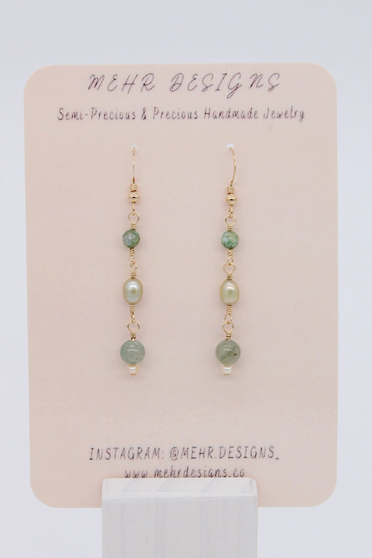 Earring & Necklace Forest Set