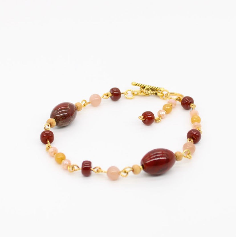 Gold Jasper Bracelet