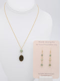 Earring & Necklace Forest Set